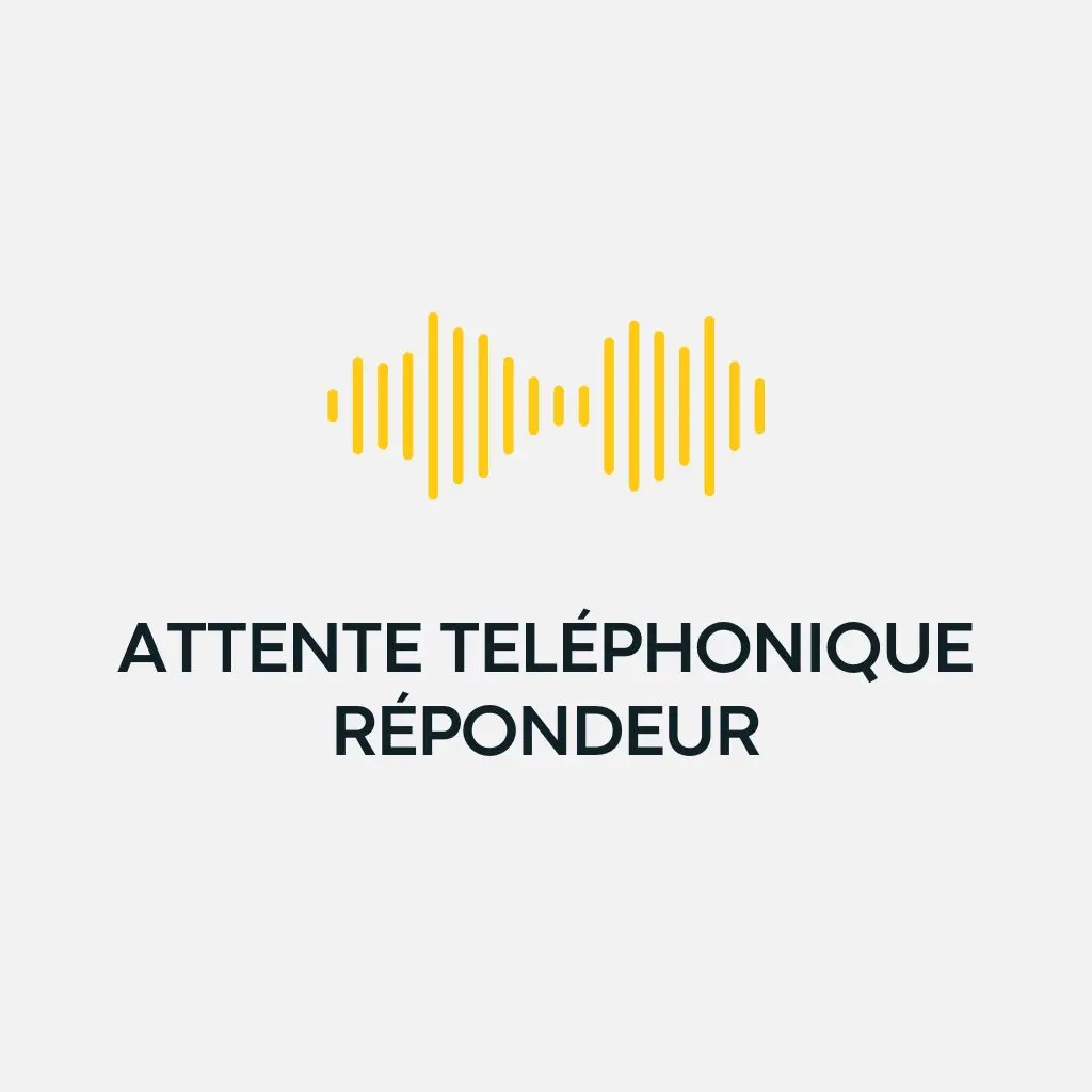 Attente teléphonique répondeur