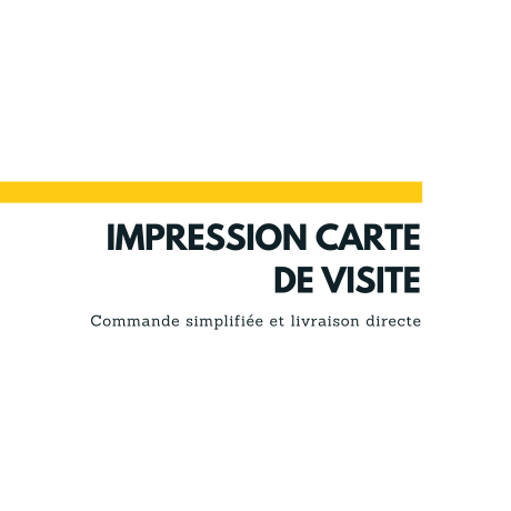 Impression carte de visite